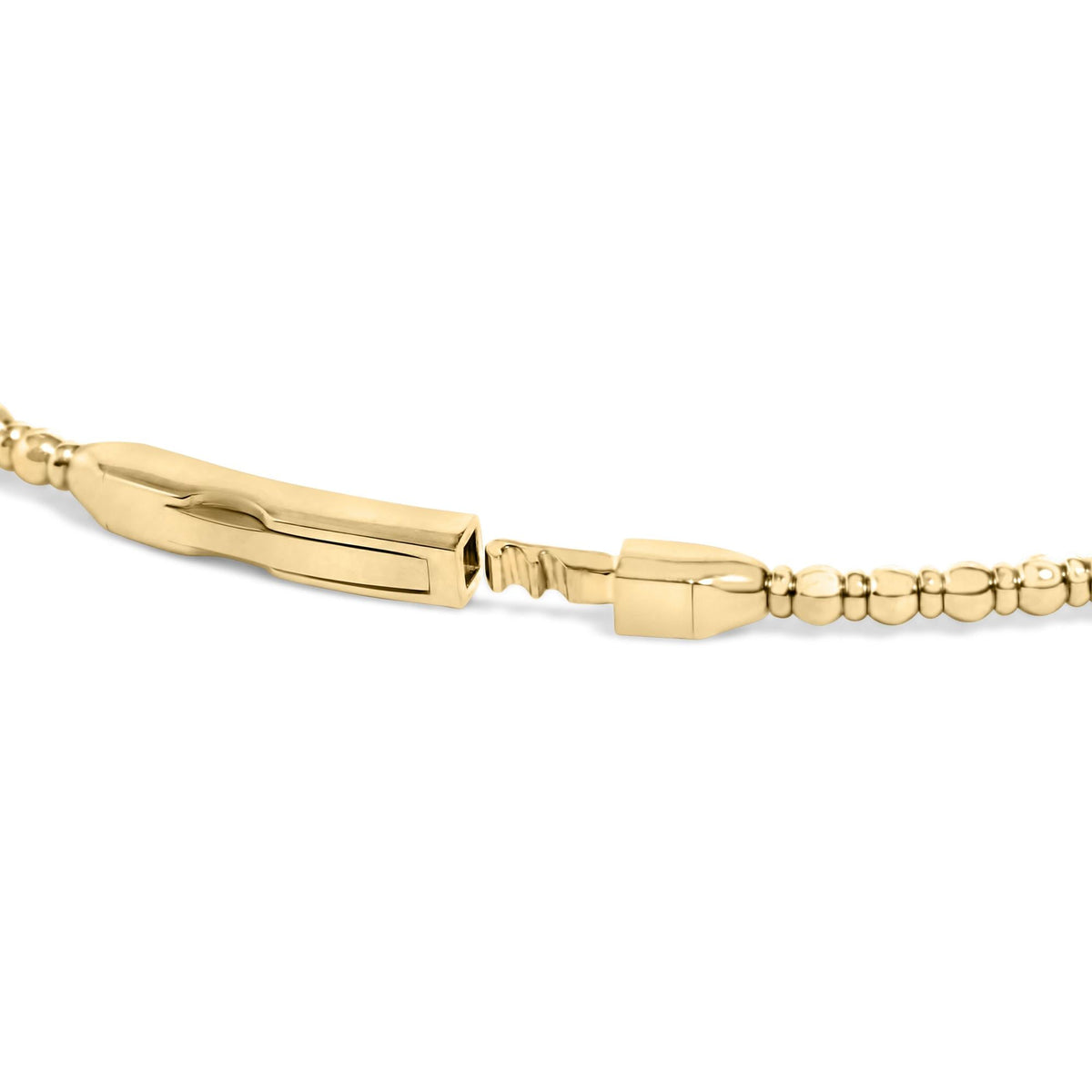 14K White Gold 1/2 Cttw Diamond Quatrefoil Clover Style Bangle Bracelet (G-H Color, SI1-SI2 Clarity) - 7.75 Inch