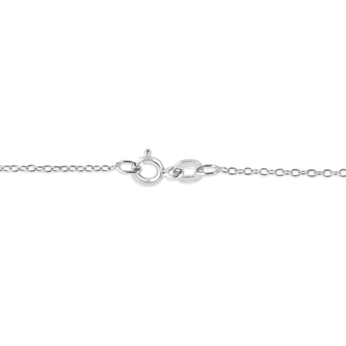 .925 Sterling Silver 1/4 cttw Channel Set Diamond Heart 18" Pendant Necklace (I-J Color, I3 Clarity) - JackiEaslick