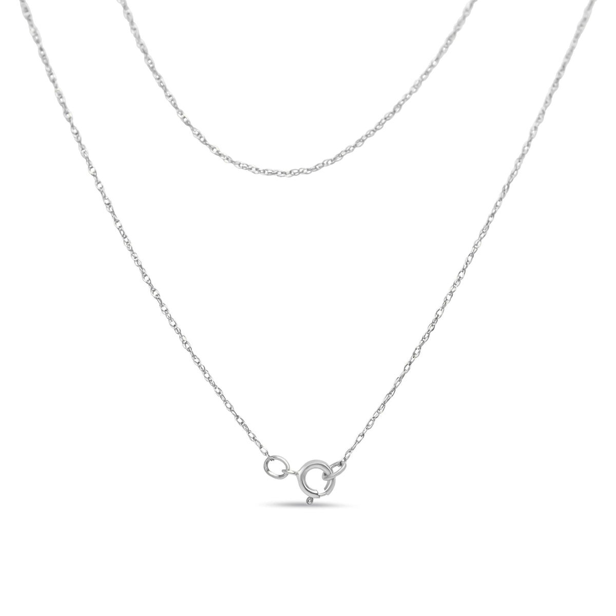 10K Gold 1/2 Cttw Round Brilliant Cut Diamond Cross Pendant Necklace with Box Chain (I-J Color, I1-I2 Clarity) - 18" - JackiEaslick