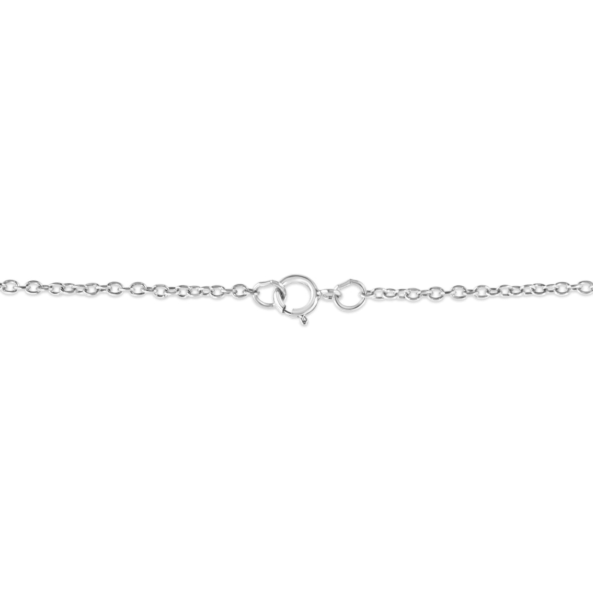 .925 Sterling Silver Diamond Accent Zodiac Key 18" Pendant Necklace (K-L Color, I1-I2 Clarity)