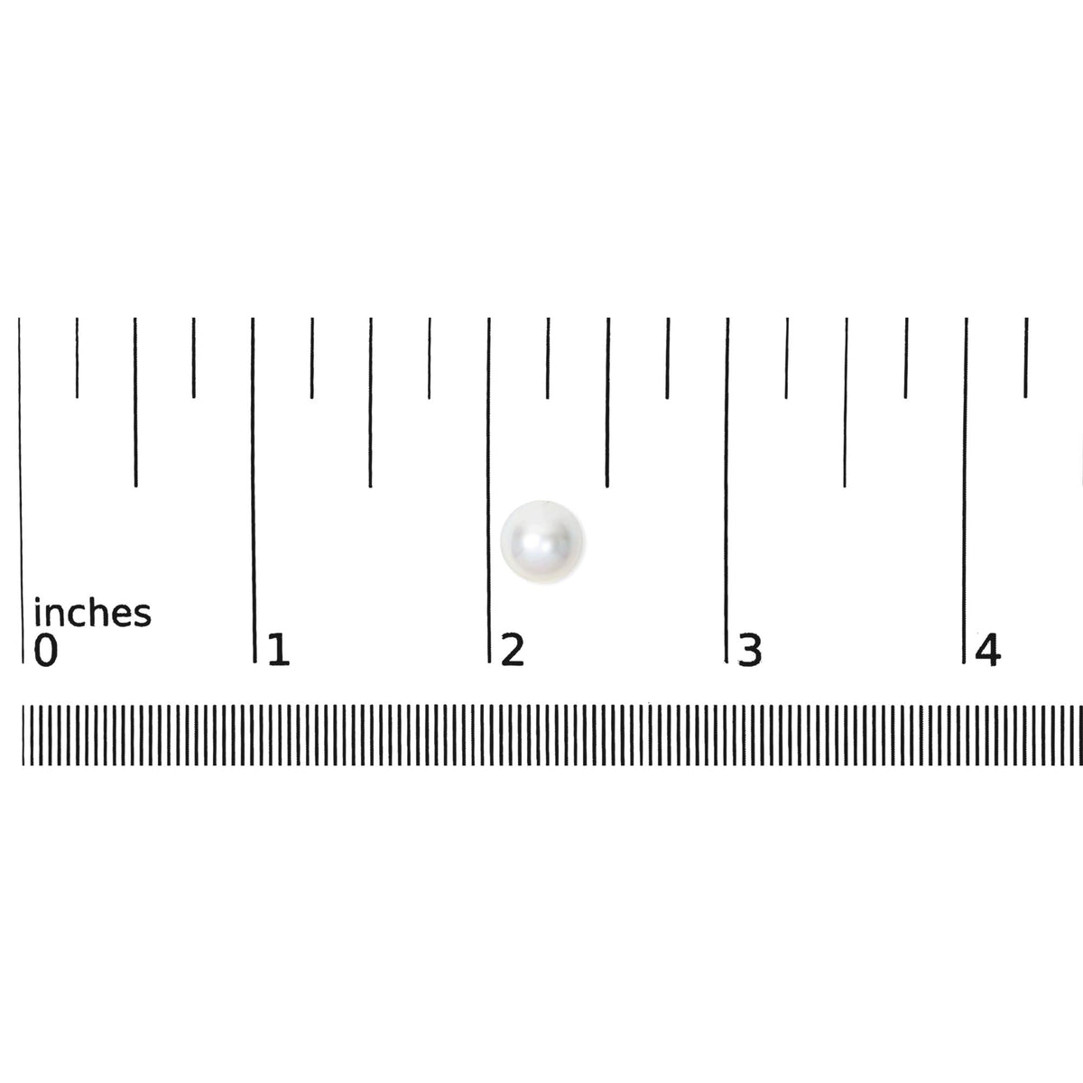 14K Gold Cultured Freshwater Pearl Solitaire Stud Earrings